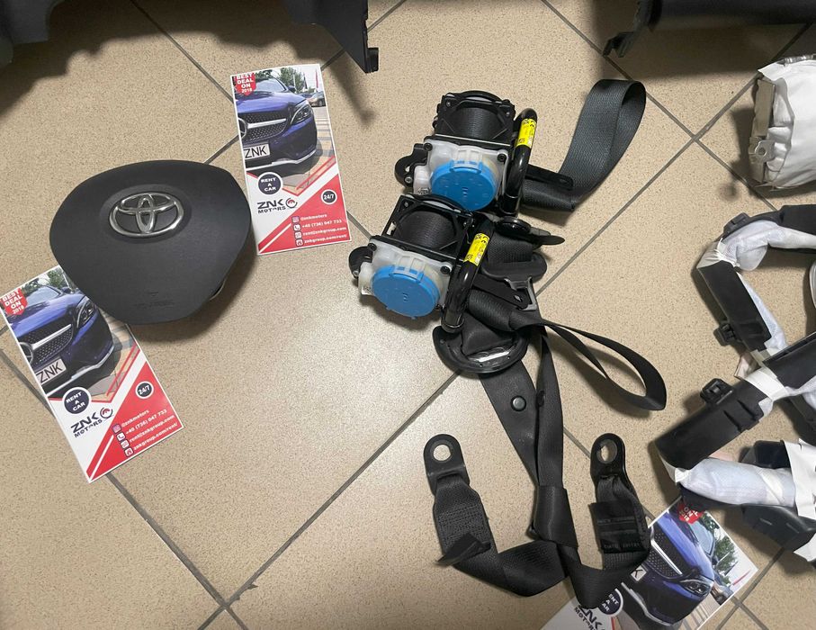 Toyota Aygo 2 - plansa de bord - kit airbag - set centuri de siguranta