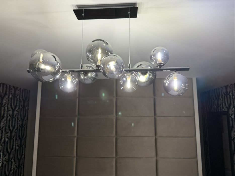 LED полилей на кабел