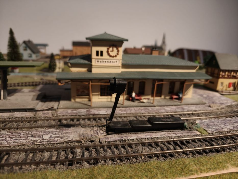 Macheta diorama trenuri