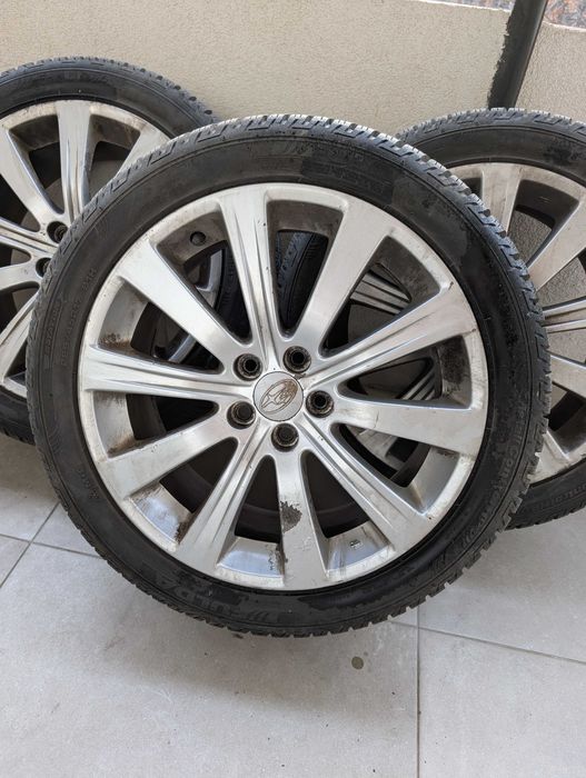 Оригинални джанти 17" за Subaru (5x100) със зимни гуми Fulda DOT 2022