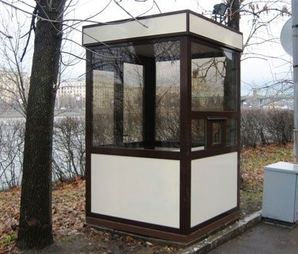 Пост охраны, КПП. Торговый павильон.