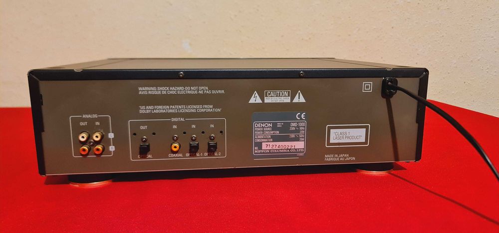 Denon DMD-1000 Mini Disc Recorder Made in Japan