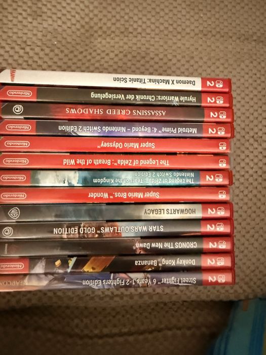 Nintendo Switch 2 + Accesorii + Jocuri (13 cartridge + cont digital) | Accept și schimburi