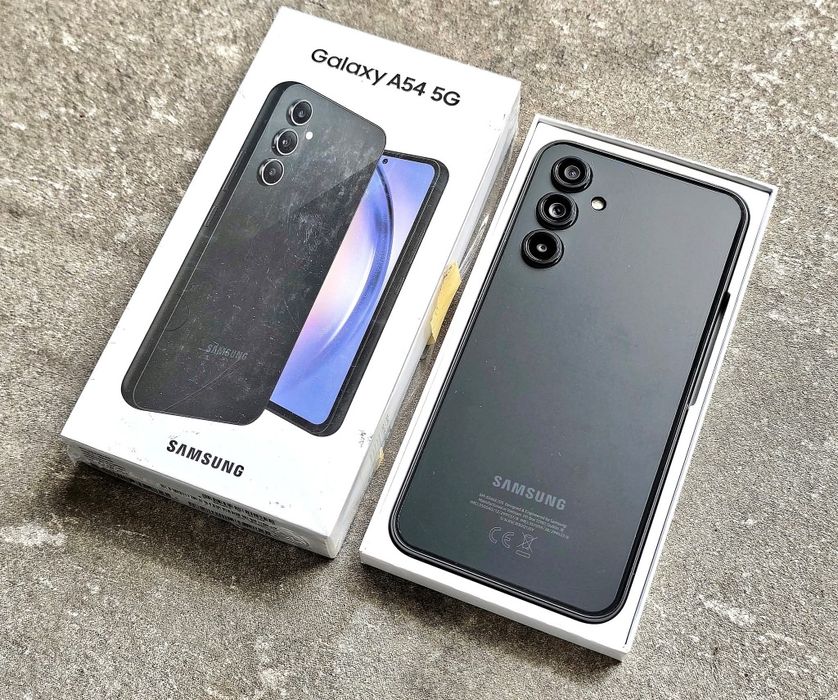 Samsung A54 5G, 128GB/8GB Black, Neverlock, Full box