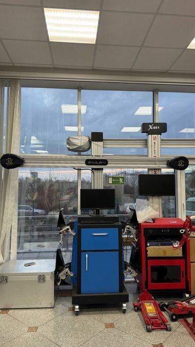 Геометрия колес 3D стенд развал-схождения Углы установки колес