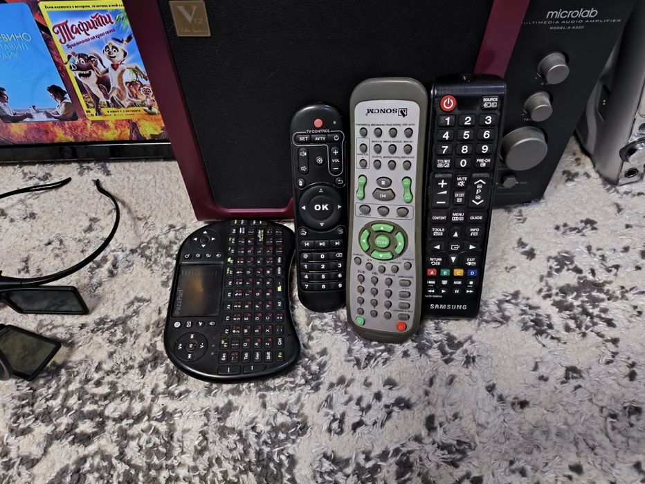 Телевизор, сабвуфер,андроид приставка