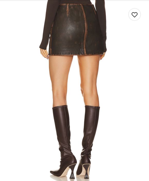 Averill mini fusta - piele L’academie noua eticheta
