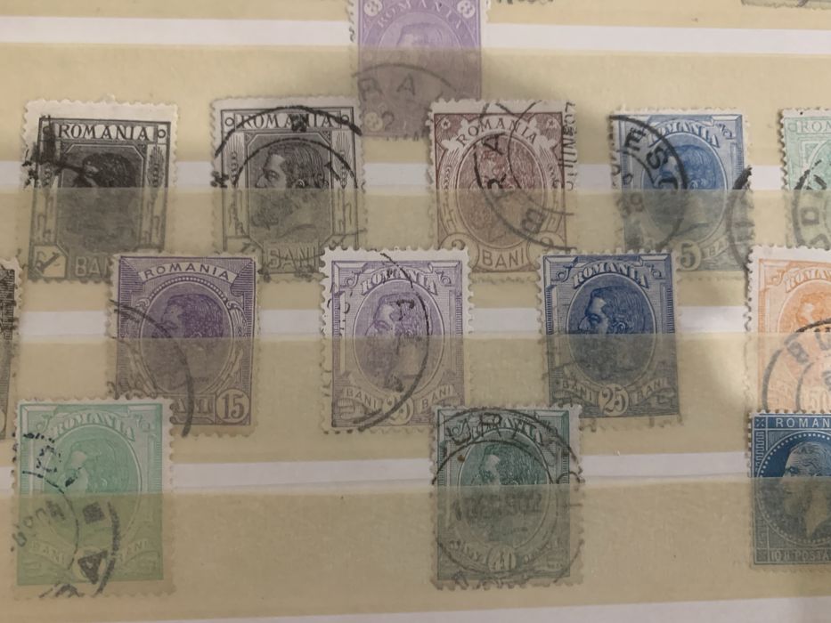 Clasor cu timbre rare romanesti