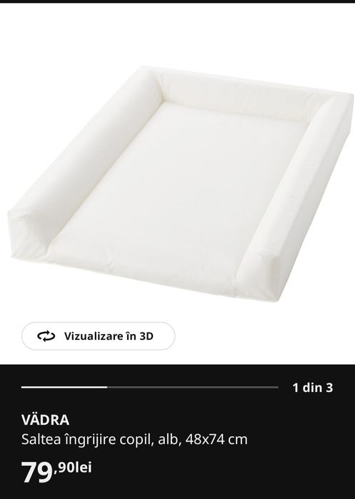 Masa înfășat și salteluță IKEA