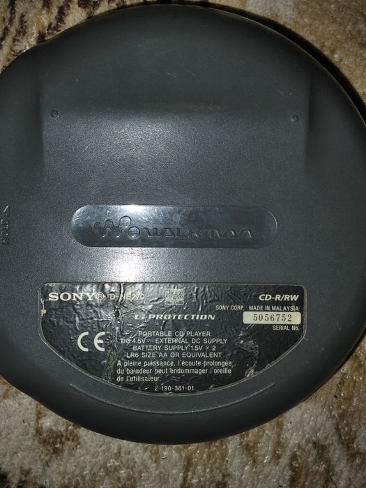 CD player Sony Walkman