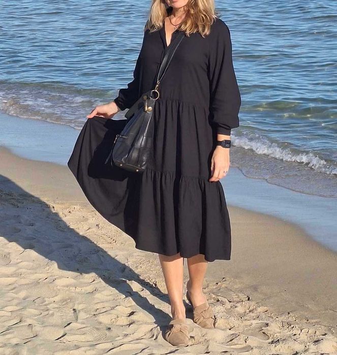 Стилна рокля с големи размери (Индия)