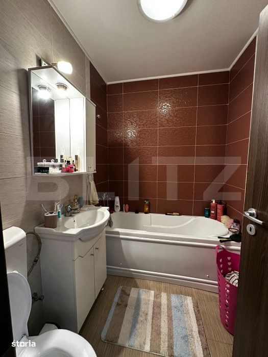 Apartament mobilat si utilat, etaj 1 – parcare, boxa la subsol, zona