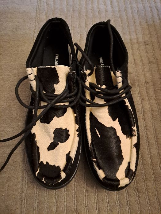 Pantofi Zara piele,41 model Vuitton