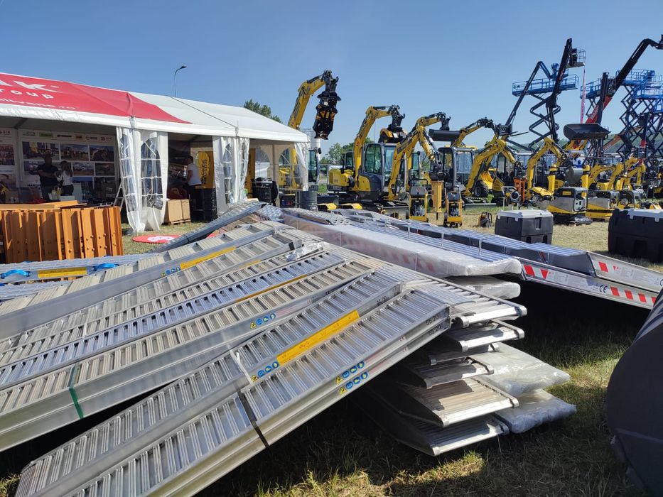 Rampa din aluminiu 3.5 metri lungime / 4400 kg