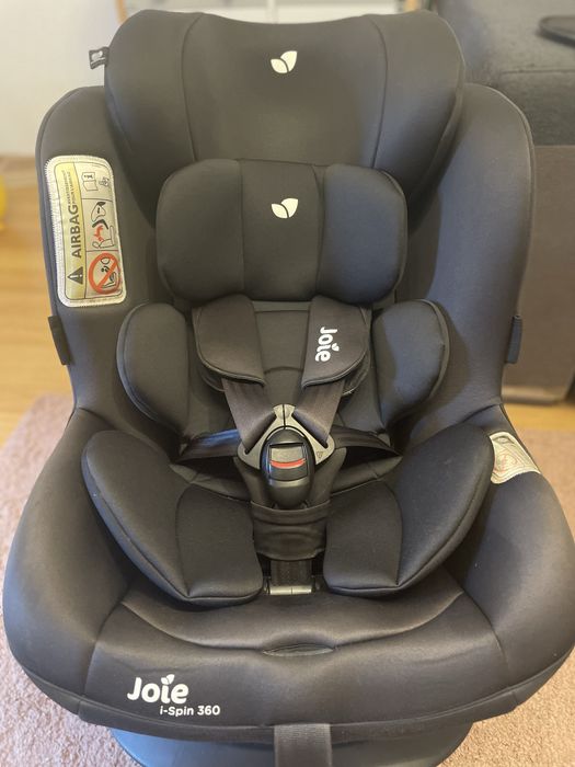 Scaun auto i-Spin 360 Negru, nastere - 105 cm, Joie