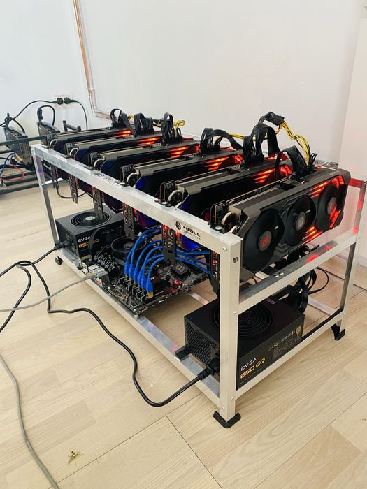 Ригове за крипто валута/Копачки/Видео карти RX6600