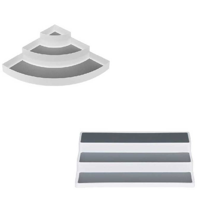 Поставка за подправки Mercado Trade, 3 нива, Пластмаса