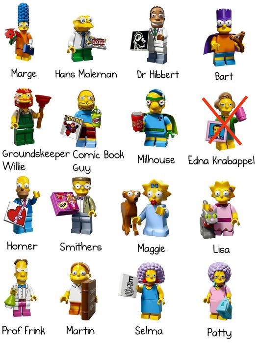 Продам серии минифигурок