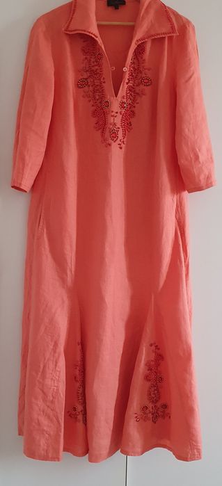 Rochie din in mas L