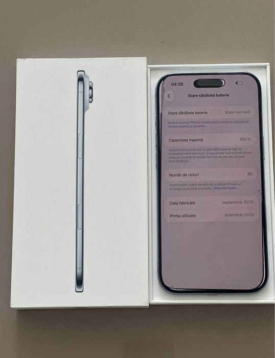 Iphone 17 Air Desigilat | Baterie 100%