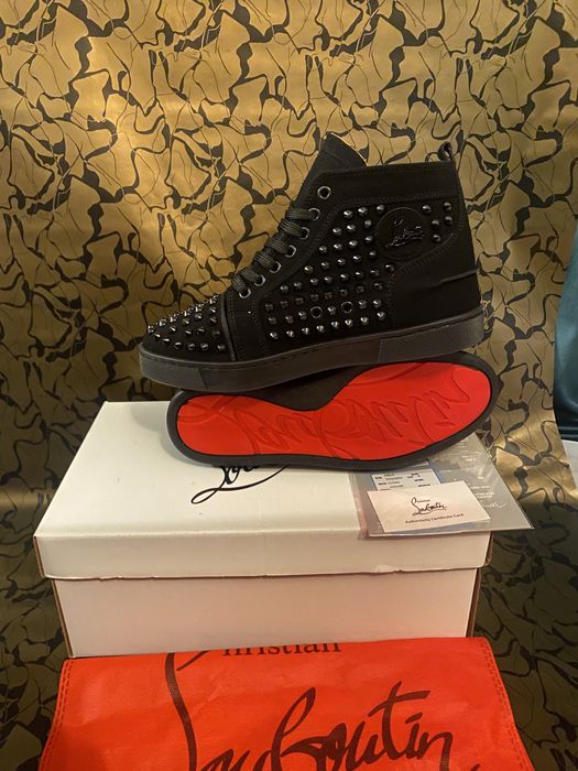 Adidasi Christian Louboutin High. Lubutani Lobotani