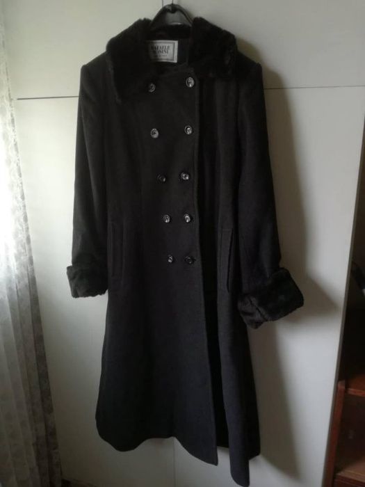 Дълго палто от кашмир