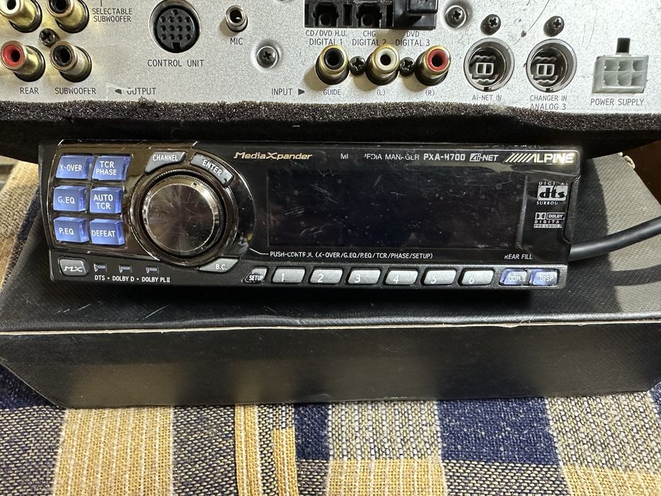 Аудио процессор Alpine PXA-H700 и RUX