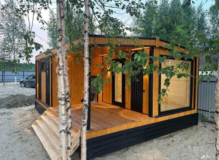Бани парилка модульная в наличии