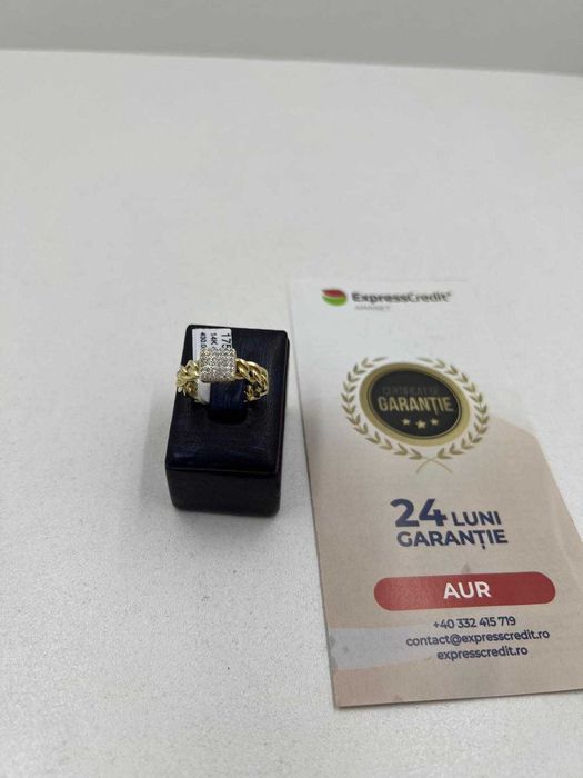 Inel Aur 14K 4,24g (Ag25 Belvedere B.40976)Garantie 2 ani!