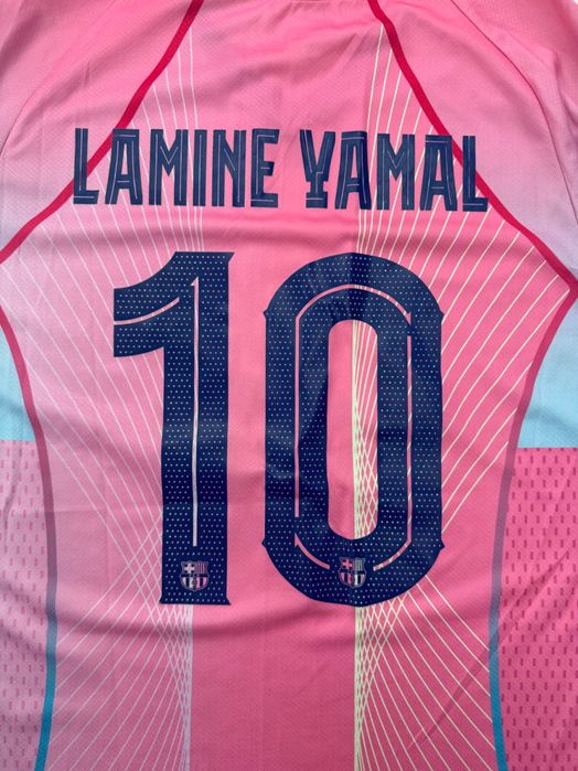 Barcelona Lamine Yamal фланелка