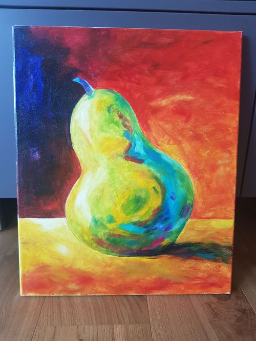 Картина масло "Круша"