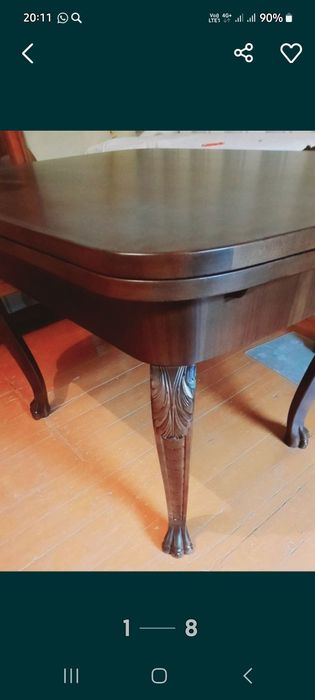 Антикварный овальный  стол.