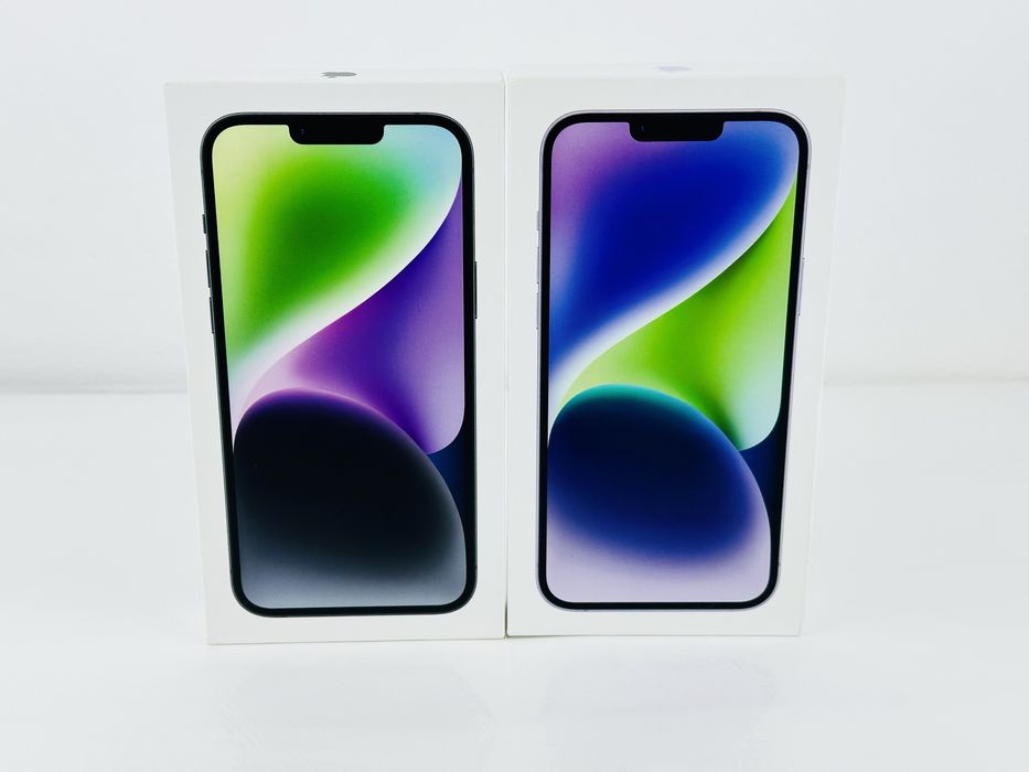 НОВ! Apple iPhone 14 Plus 128GB Midnight / Purple / Blue Гаранция!