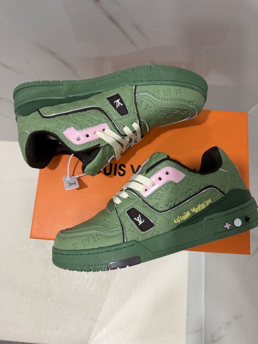 *STOC NOU* Louis Vuitton LV Trainer PREMIUM ( Livrare Cu Verificare)