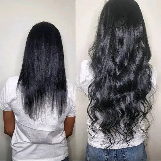 Наращивание волос микро и нано капсулы