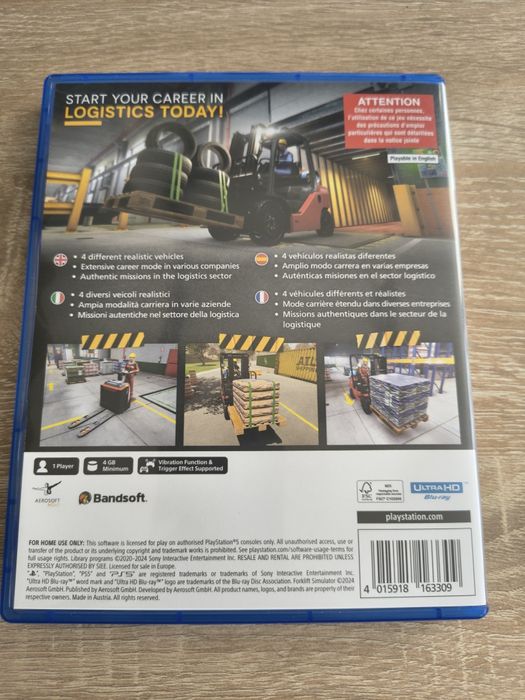 Joc ps5 Forklift