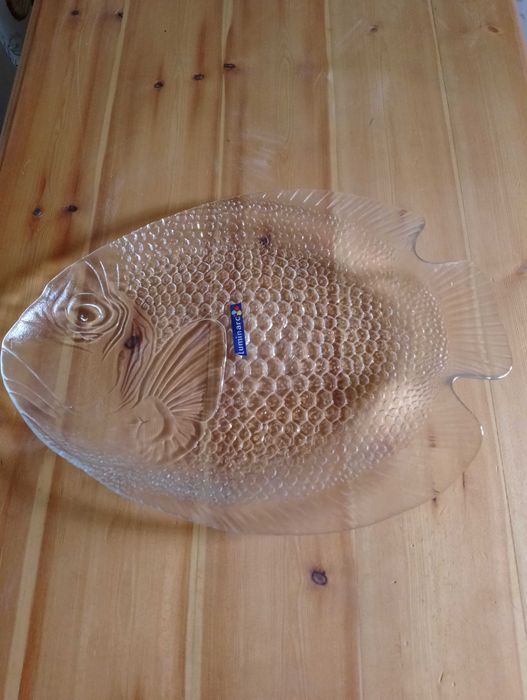 Люминарк тарелки рыбка посуда