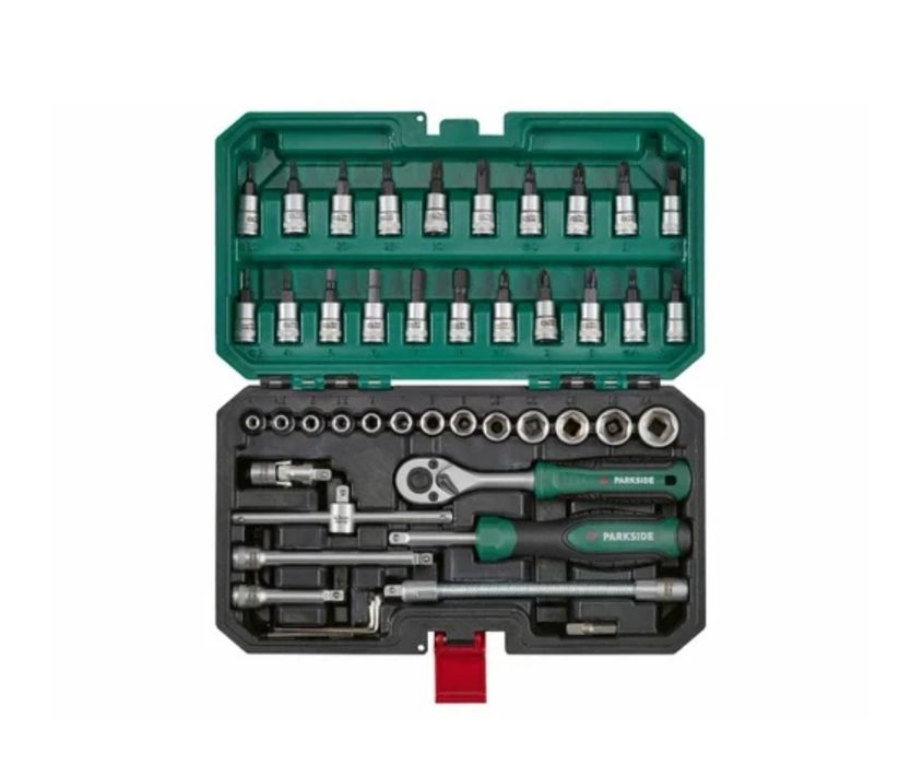 *ЧИСТО НОВ*PARKSIDE Комплект тресчотки