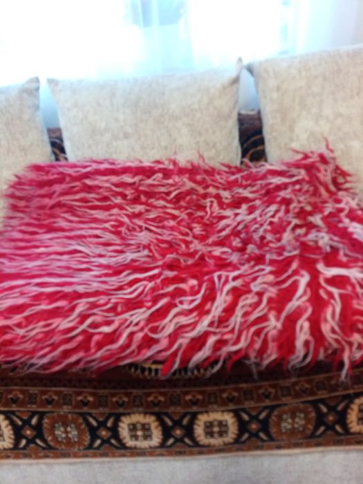 Țol din lână pură de oaie,lucrat manual