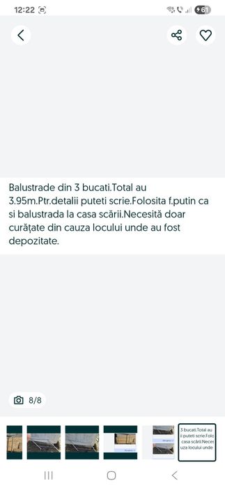 Balostrade din inox dimensiunile la poze