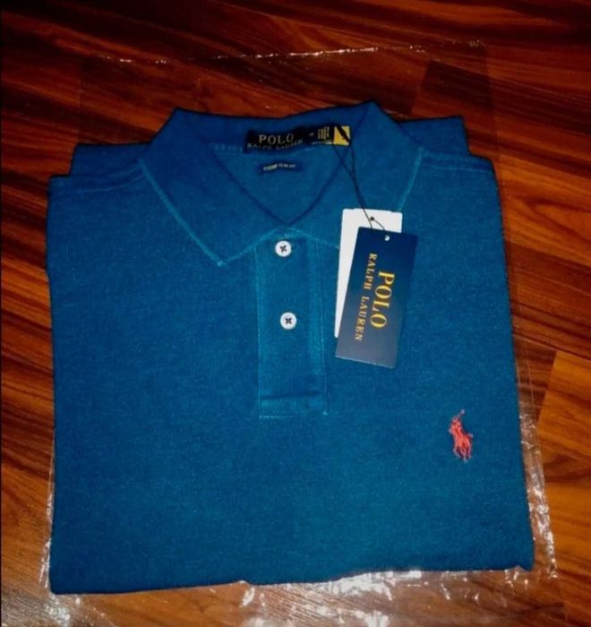 Polo Ralph Lauren Custom Slim Indigo Mesh polo shirt