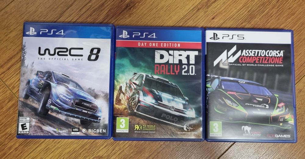 In livrare..Jocuri ps4 ps5 simulatoare auto rally