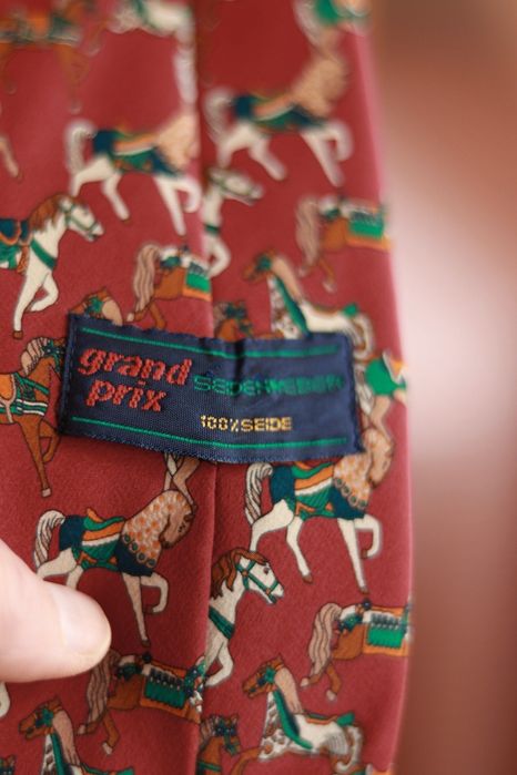 Lot cravate vintage din mătase naturală