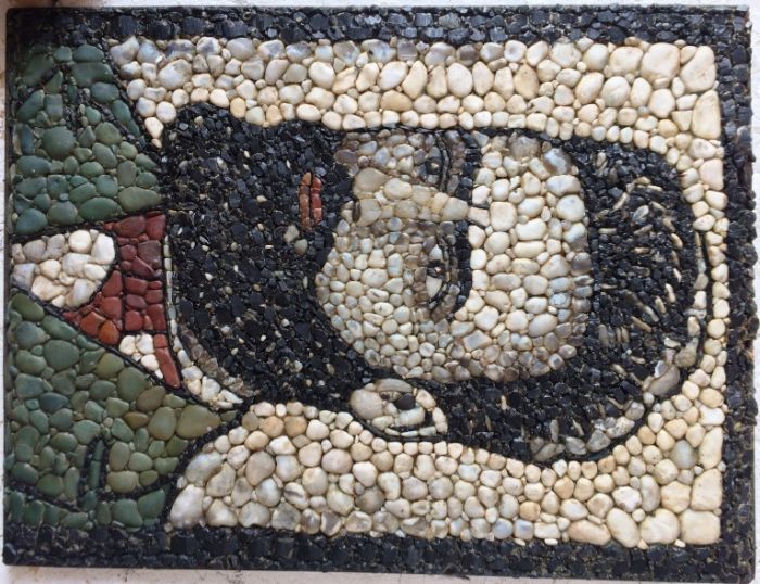 Мозайки В.Левски Х. Ботев, Раковски Ахат и Турмалин-големи 70 см