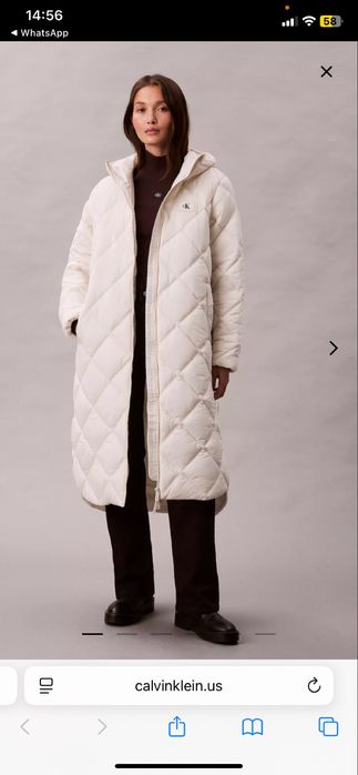 Куртка Calvin Klein белый