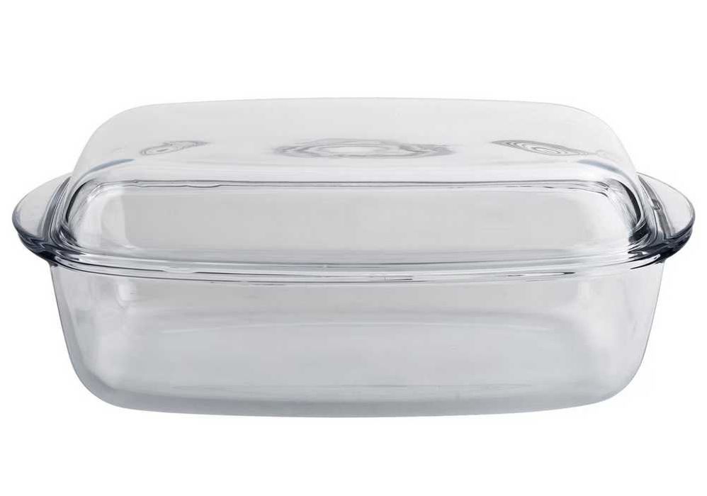 Тенджера с капак от огнеупорно стъкло