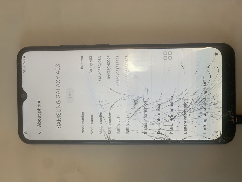 Ecran A03 cu display bun