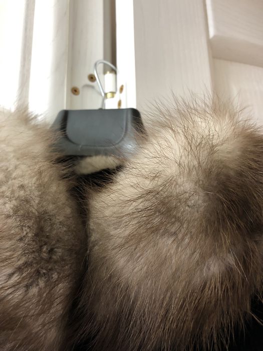 Шуба из мутона 44 размер