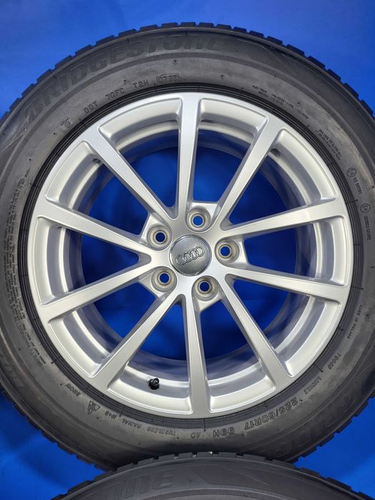 Vand roti OE Audi A6 C8-C7 + anvelope m+s iarna foarte bune 225 60 17