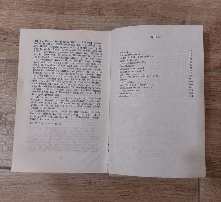 Книги: • Тютюн /1955г./ и • Ivan Vazov съчинения на немски език